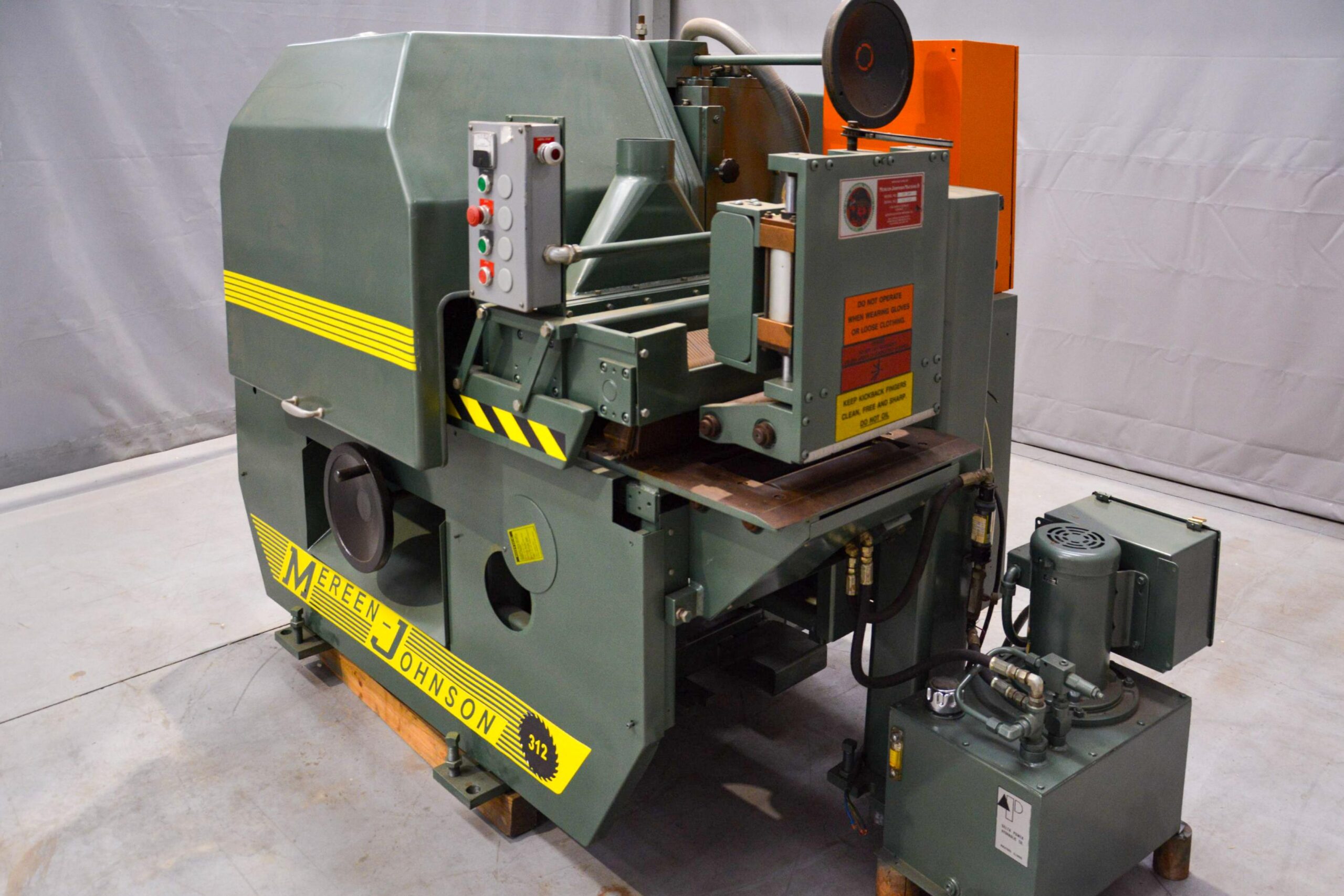 MEREEN JOHNSON 312 INDUSTRIAL MULTI RIP SAW USA (SERVICED) (MR17U) - Image 42