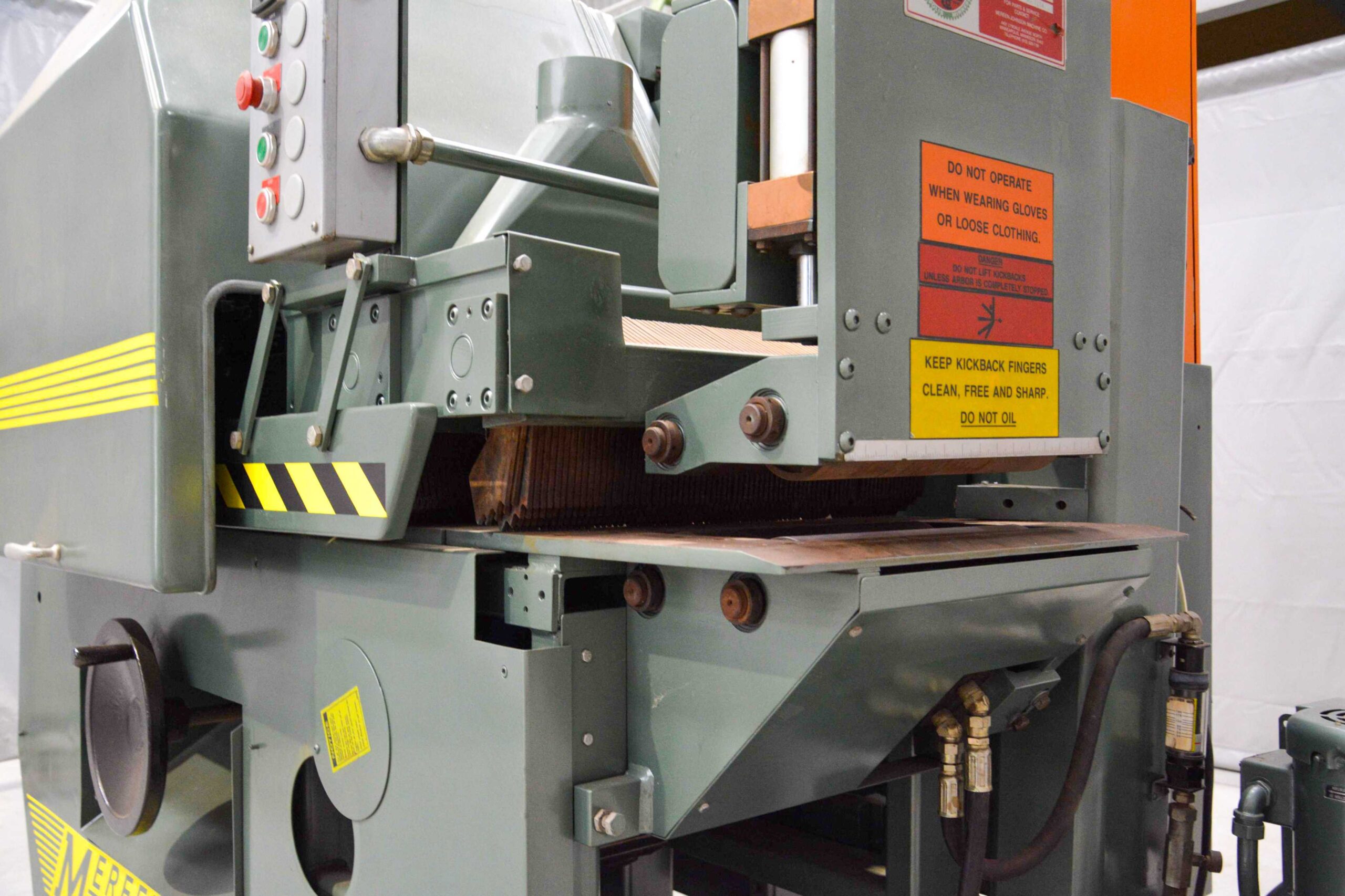 MEREEN JOHNSON 312 INDUSTRIAL MULTI RIP SAW USA (SERVICED) (MR17U) - Image 43