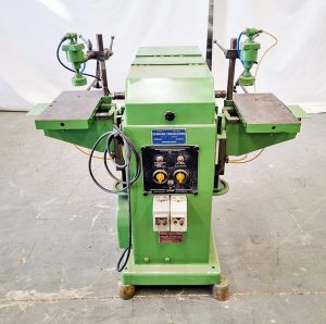 BALESTRINI SLOT MORTICER DOUBLE TABLE (PRE-OWNED) (MT42U)