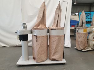 IWM 2.2KW DOUBLE BAG DUST EXTRACTOR (PRE-OWNED)