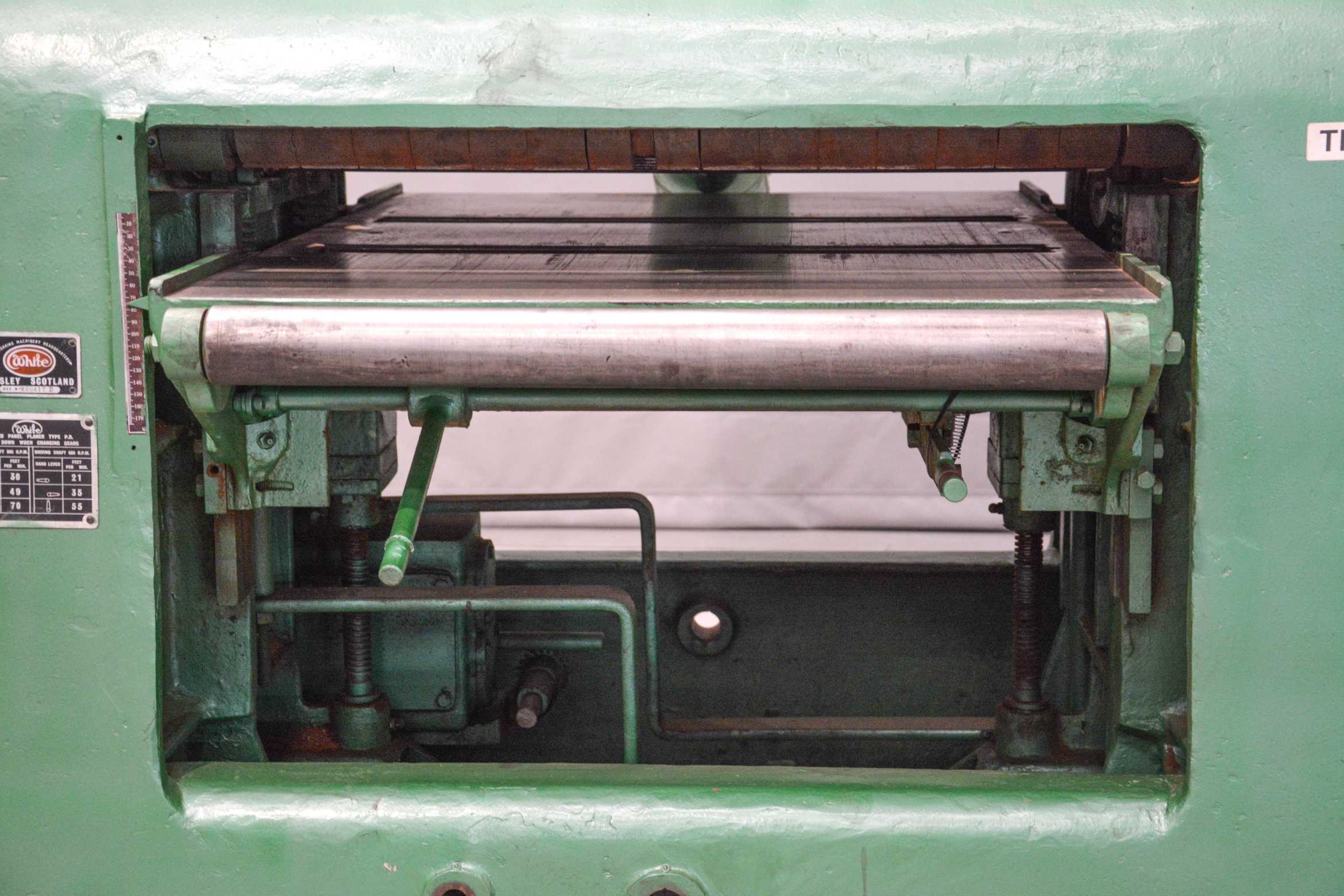 White Super Panel Planer (Type P.R.) 750mm Thicknesser - Scotland (Fully-Serviced) (TH61U) - Image 12