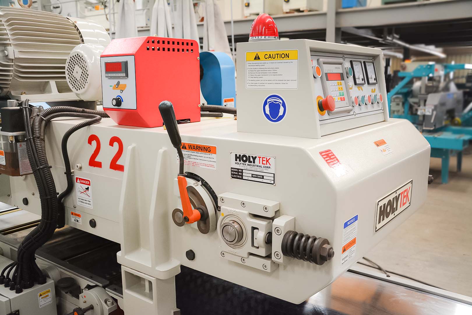 HOLYTEK HK610 TOP AND BOTTOM PLANER (Fully Serviced) - Image 9