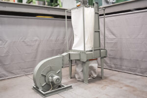 IWM BLOWER + HOPER 5,5KW DUST EXTRACTOR (Fully Serviced) (DE85U)