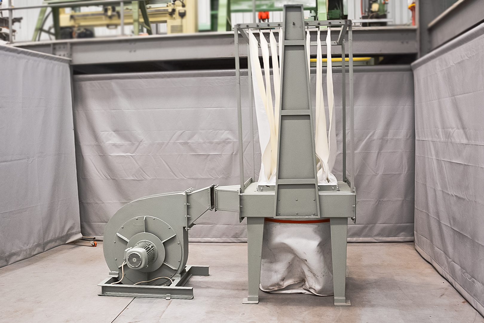 IWM BLOWER + HOPER 5,5KW DUST EXTRACTOR (Fully Serviced) (DE85U) - Image 2