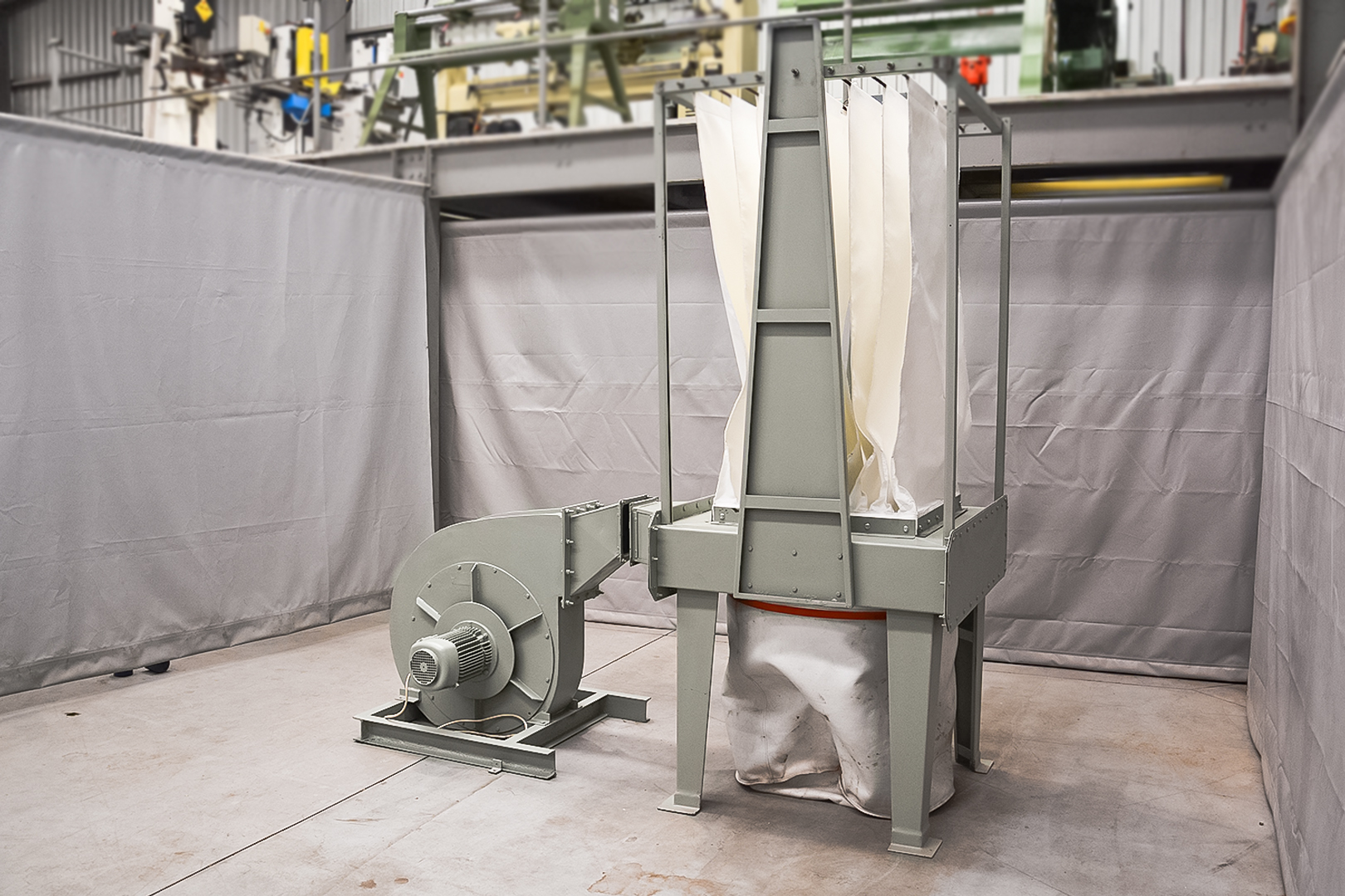 IWM BLOWER + HOPER 5,5KW DUST EXTRACTOR (Fully Serviced) (DE85U) - Image 3