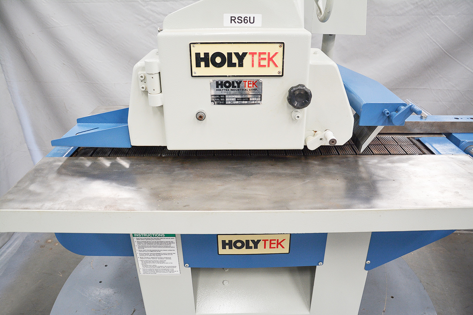 Holytek HR-303 Straight Line Production Rip Saw (Fully Serviced)(MR6N) - Image 8
