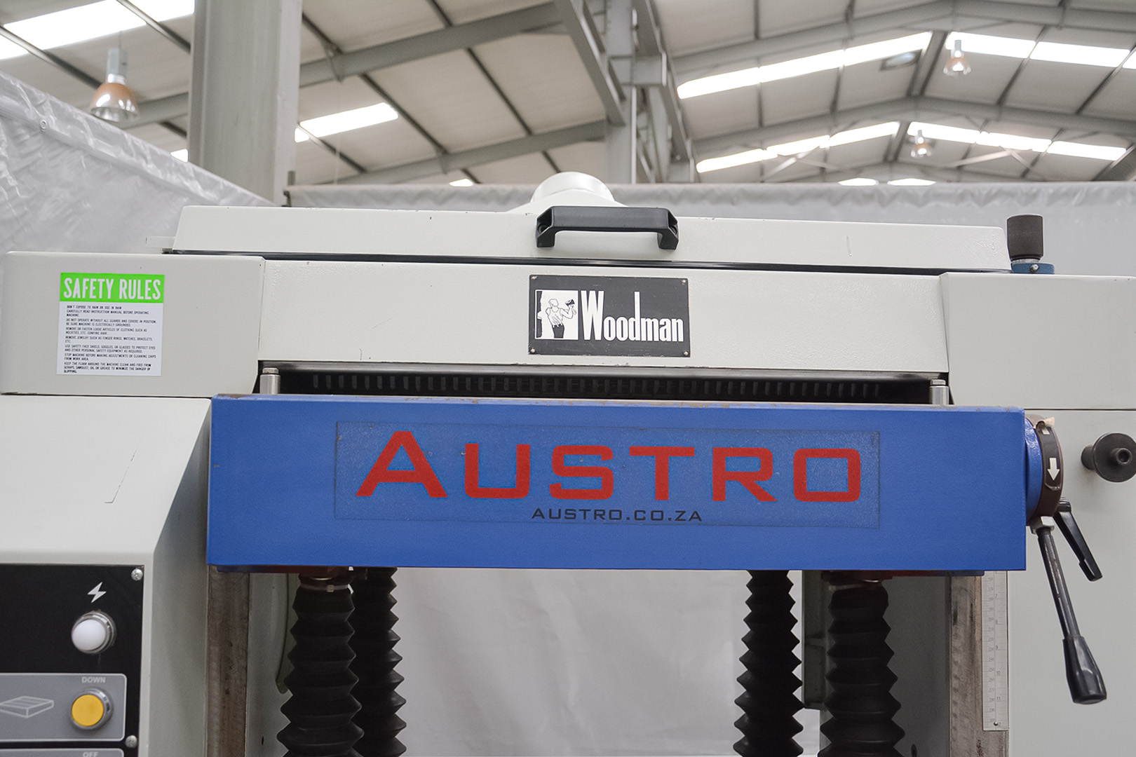 1x Woodman 630mm Thicknesser (Fully Serviced) - Image 16