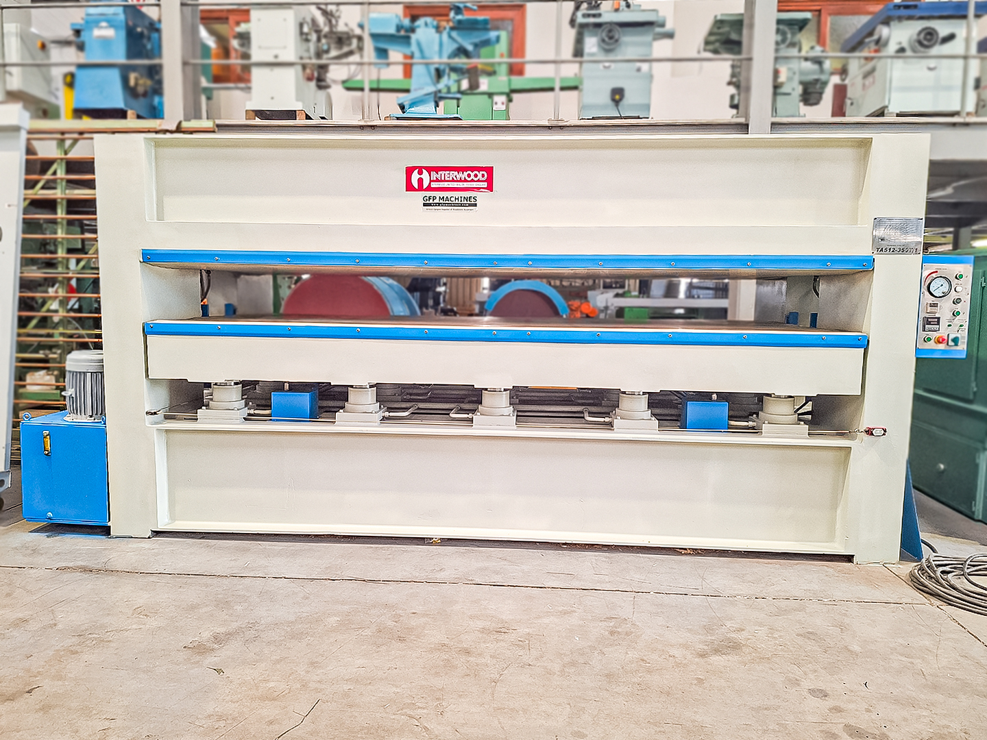 IWM Hydraulic Hot Press TA512-350T Press (PR76U) - Image 8