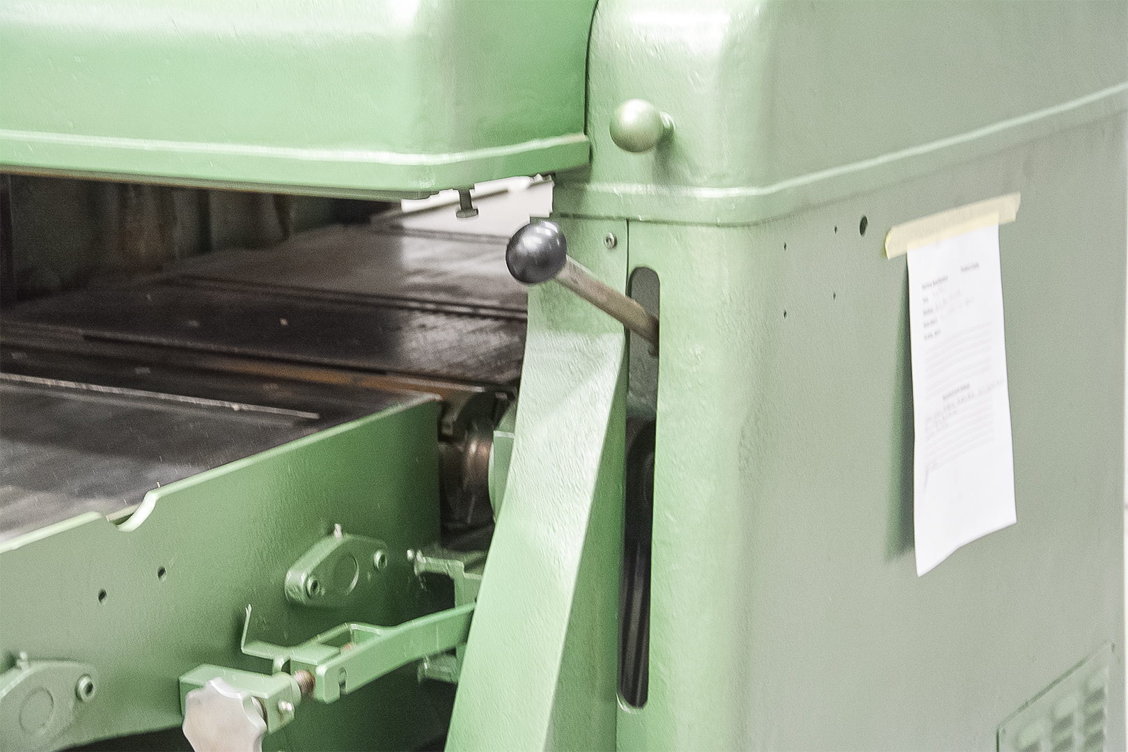 (SOLD) W. Klein & Soehne-Fulda Top & Bottom Planer (Fully Serviced) (TP19U) - Image 27