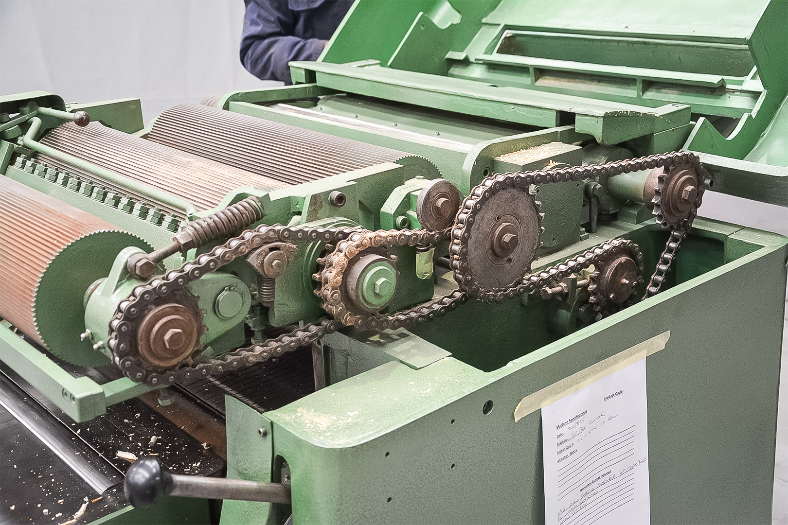 (SOLD) W. Klein & Soehne-Fulda Top & Bottom Planer (Fully Serviced) (TP19U) - Image 31