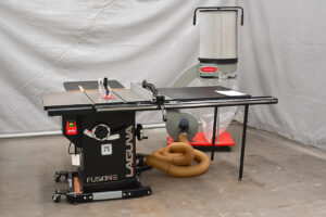 220v LAGUNA F3 Fusion Table Saw with Tool Mate Extractor