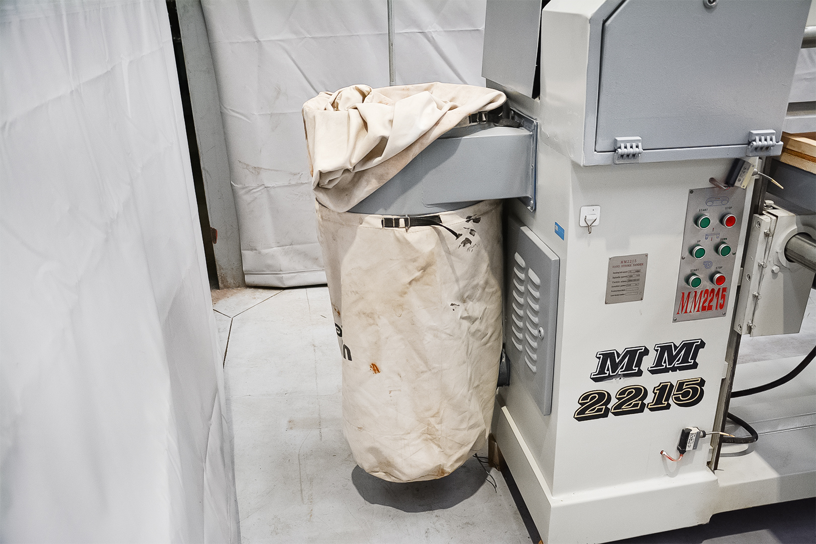 5.5kW IWM Stroke Sander MM2215 (Fully Serviced) - Image 10