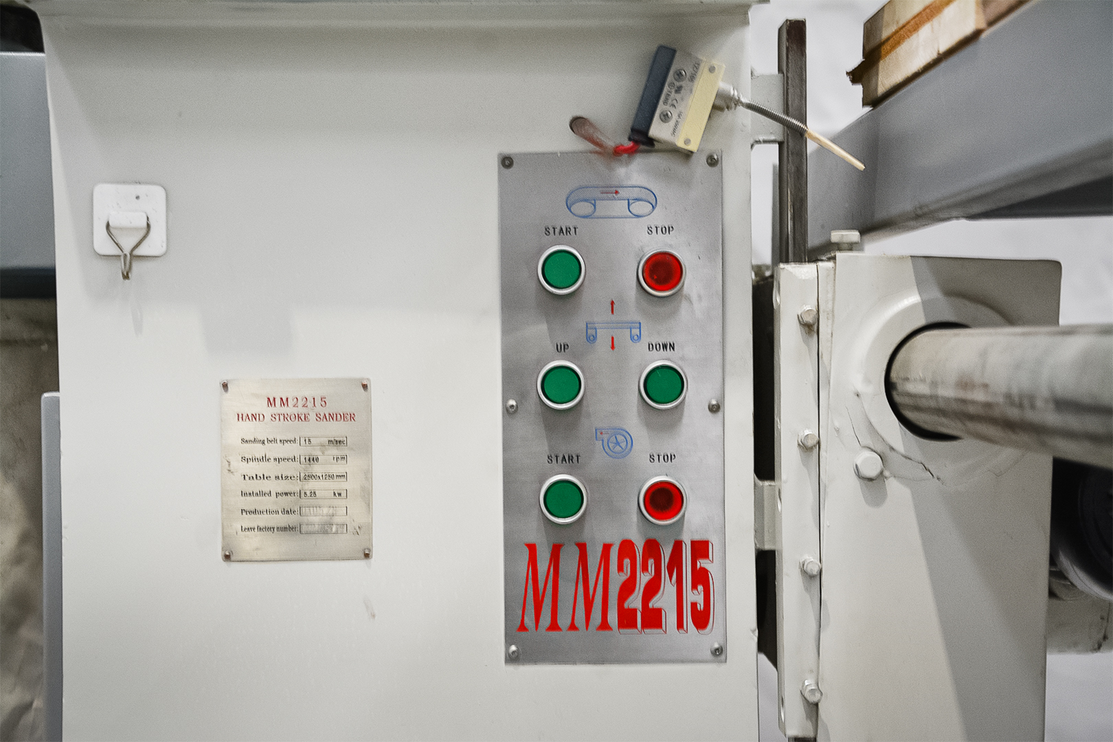 5.5kW IWM Stroke Sander MM2215 (Fully Serviced) - Image 8