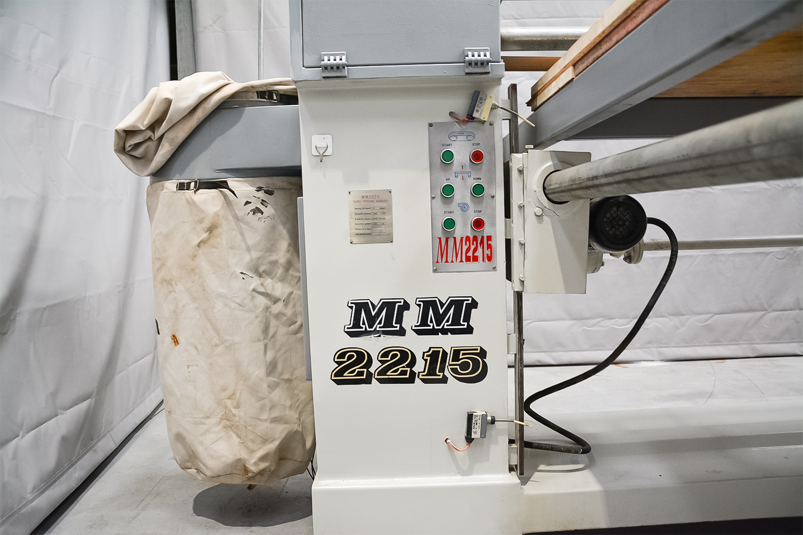 5.5kW IWM Stroke Sander MM2215 (Fully Serviced) - Image 9