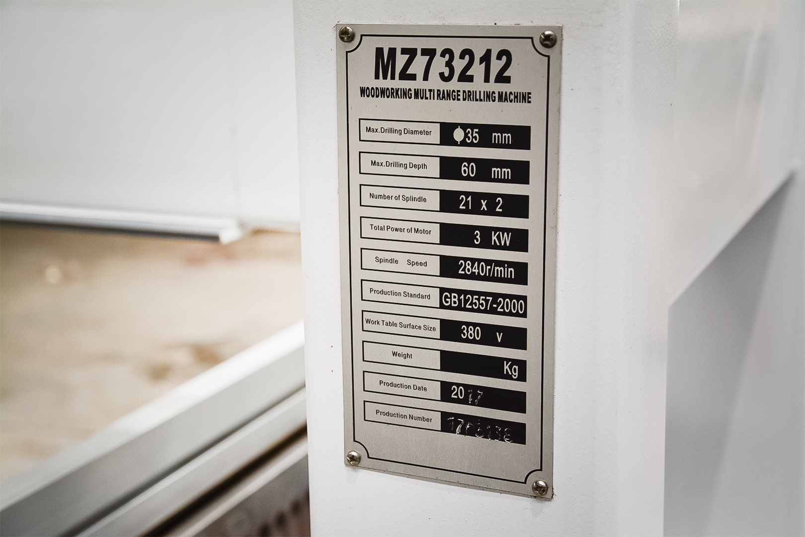 IWM MZ 73212 Through Feed Multi Borer (New) (B4N) - Image 13