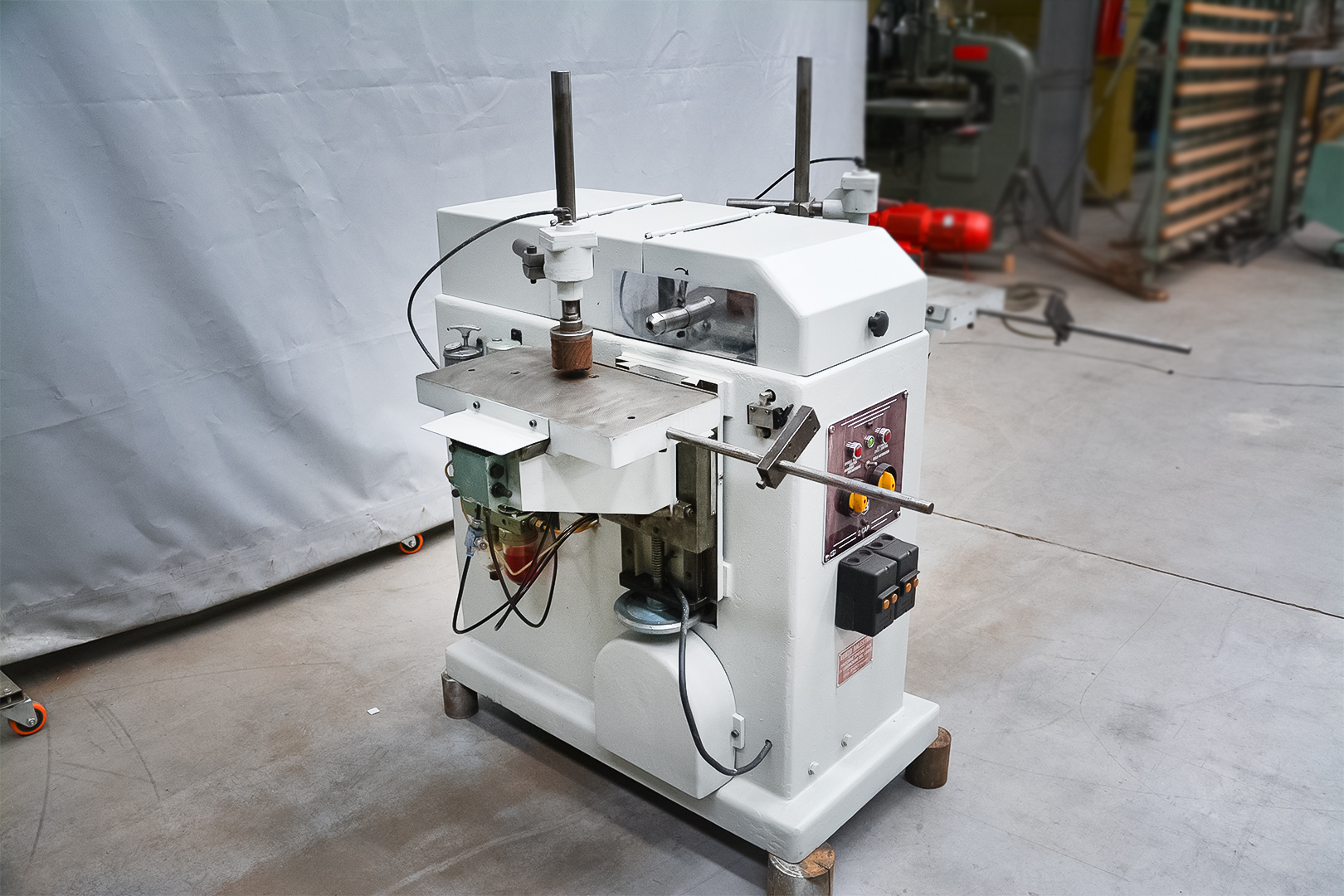 Balestrini Renzo Double Station Slot Morticer โ Italy (Fully Serviced) - Image 4