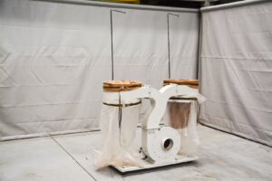 Double bag Dust Extractor
