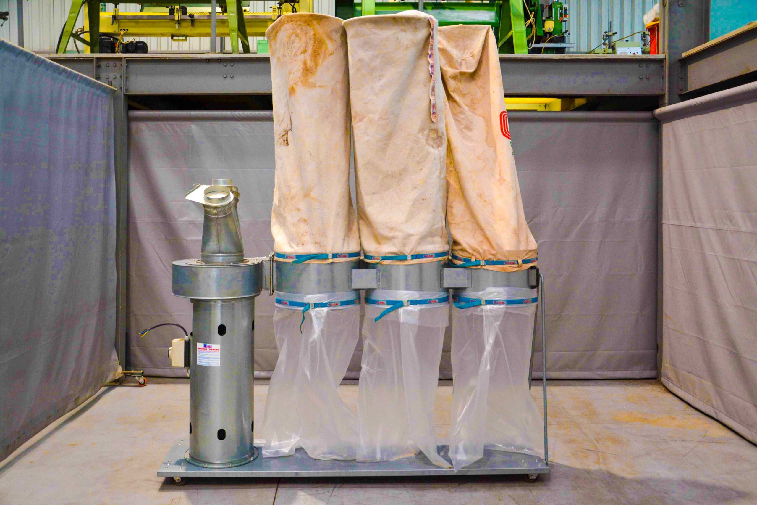 4.0 kW CORAL CA/3C Industrial Dust Collector - Italy (Fully Serviced) - Image 2