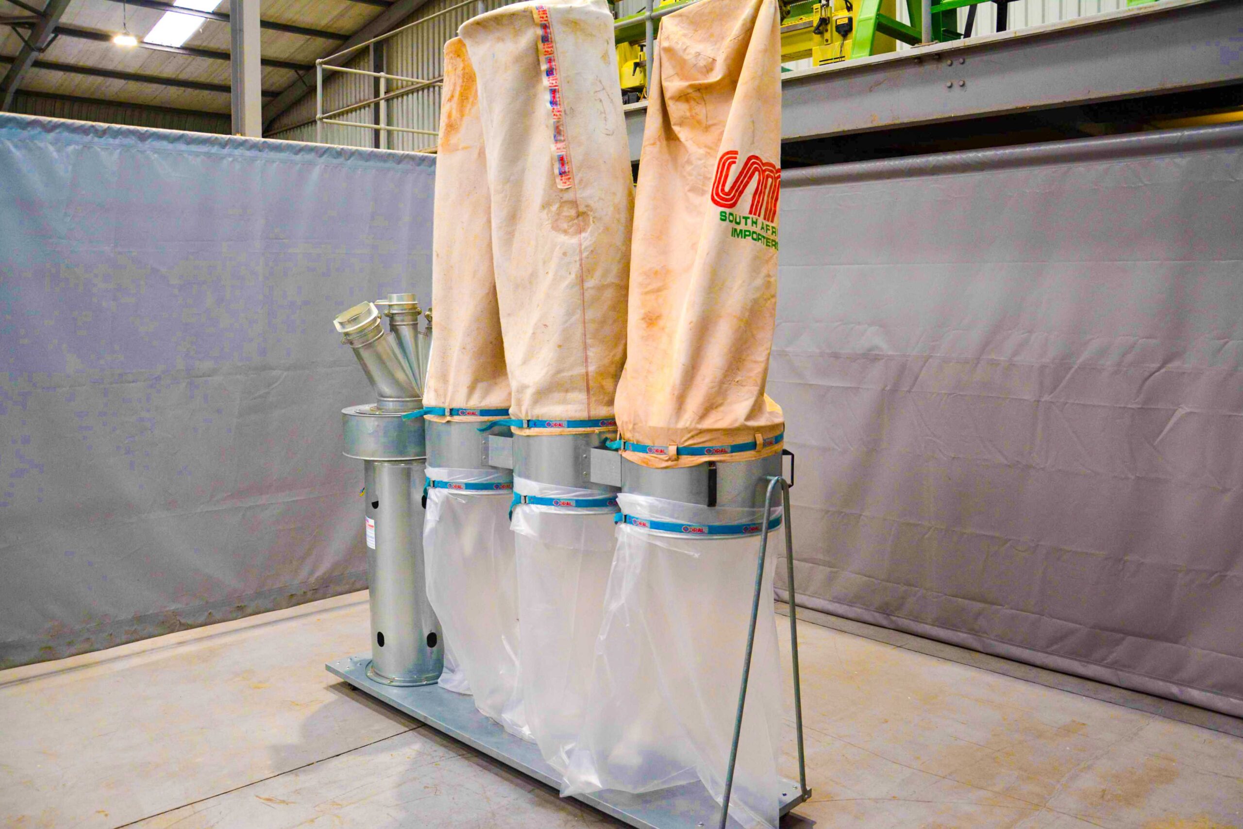 4.0 kW CORAL CA/3C Industrial Dust Collector - Italy (Fully Serviced)