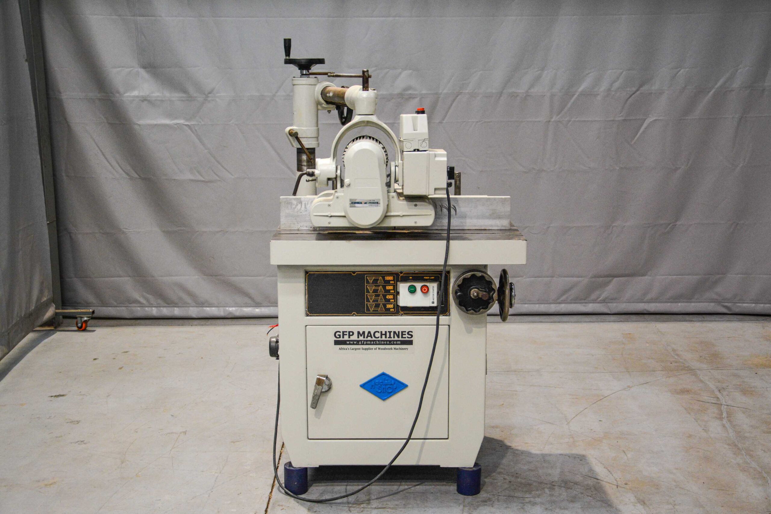 Machine Shop Spindle Moulder with 3-Wheel Feeder (Fully Serviced) - Image 30