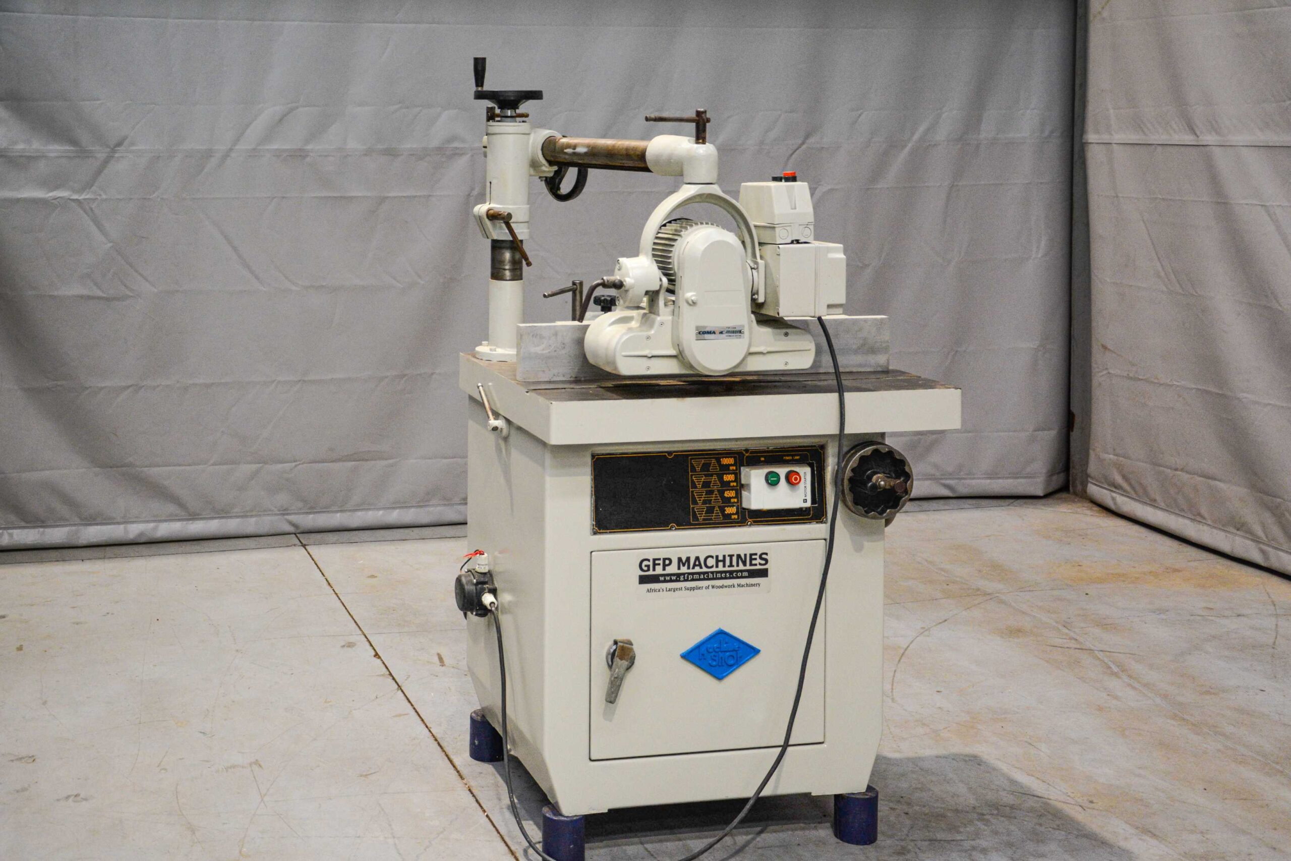 Machine Shop Spindle Moulder with 3-Wheel Feeder (Fully Serviced) - Image 29
