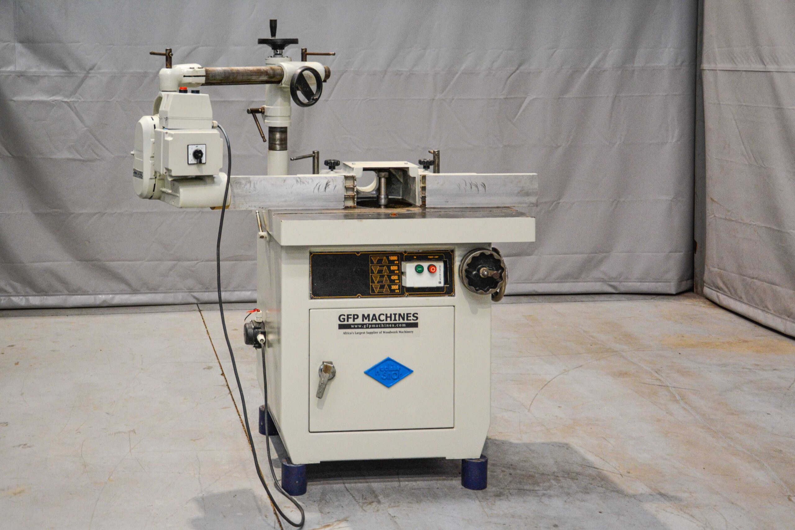 Machine Shop Spindle Moulder with 3-Wheel Feeder (Fully Serviced) - Image 18