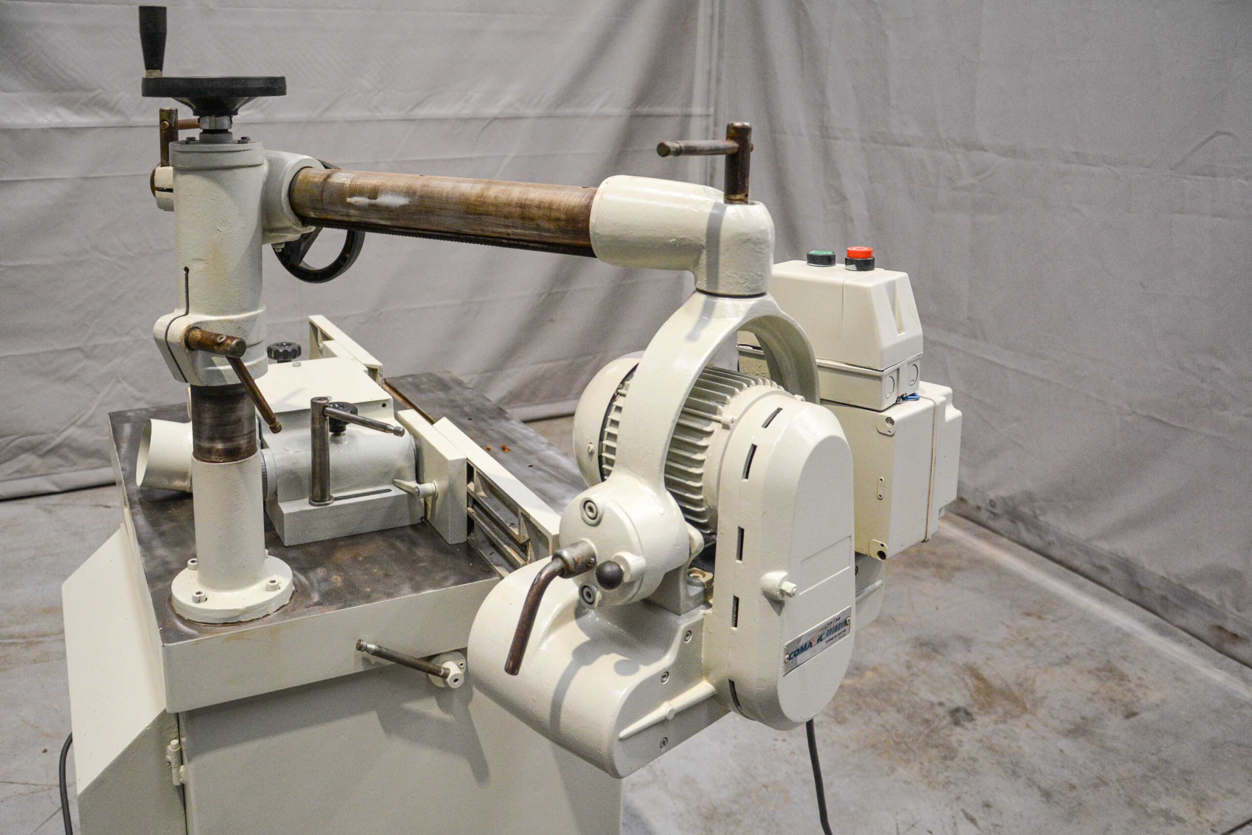 Machine Shop Spindle Moulder with 3-Wheel Feeder (Fully Serviced) - Image 16