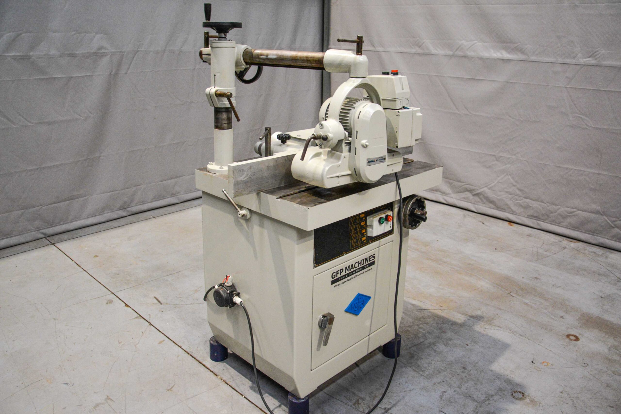 Machine Shop Spindle Moulder with 3-Wheel Feeder (Fully Serviced) - Image 15
