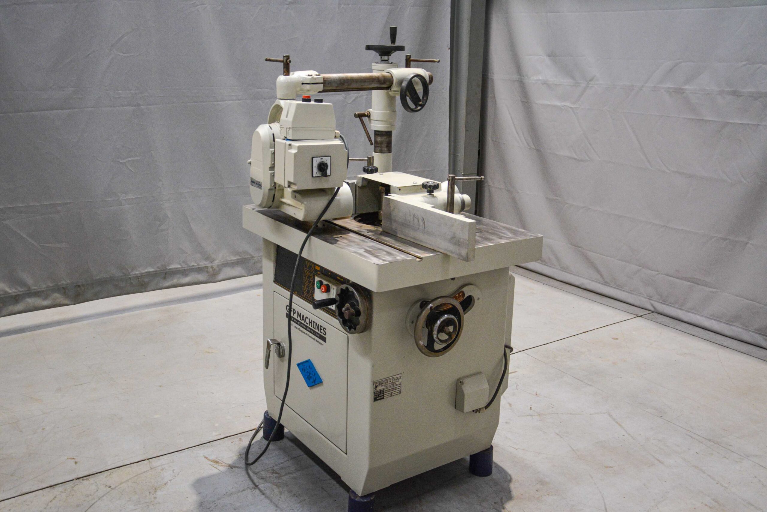 Machine Shop Spindle Moulder with 3-Wheel Feeder (Fully Serviced) - Image 6