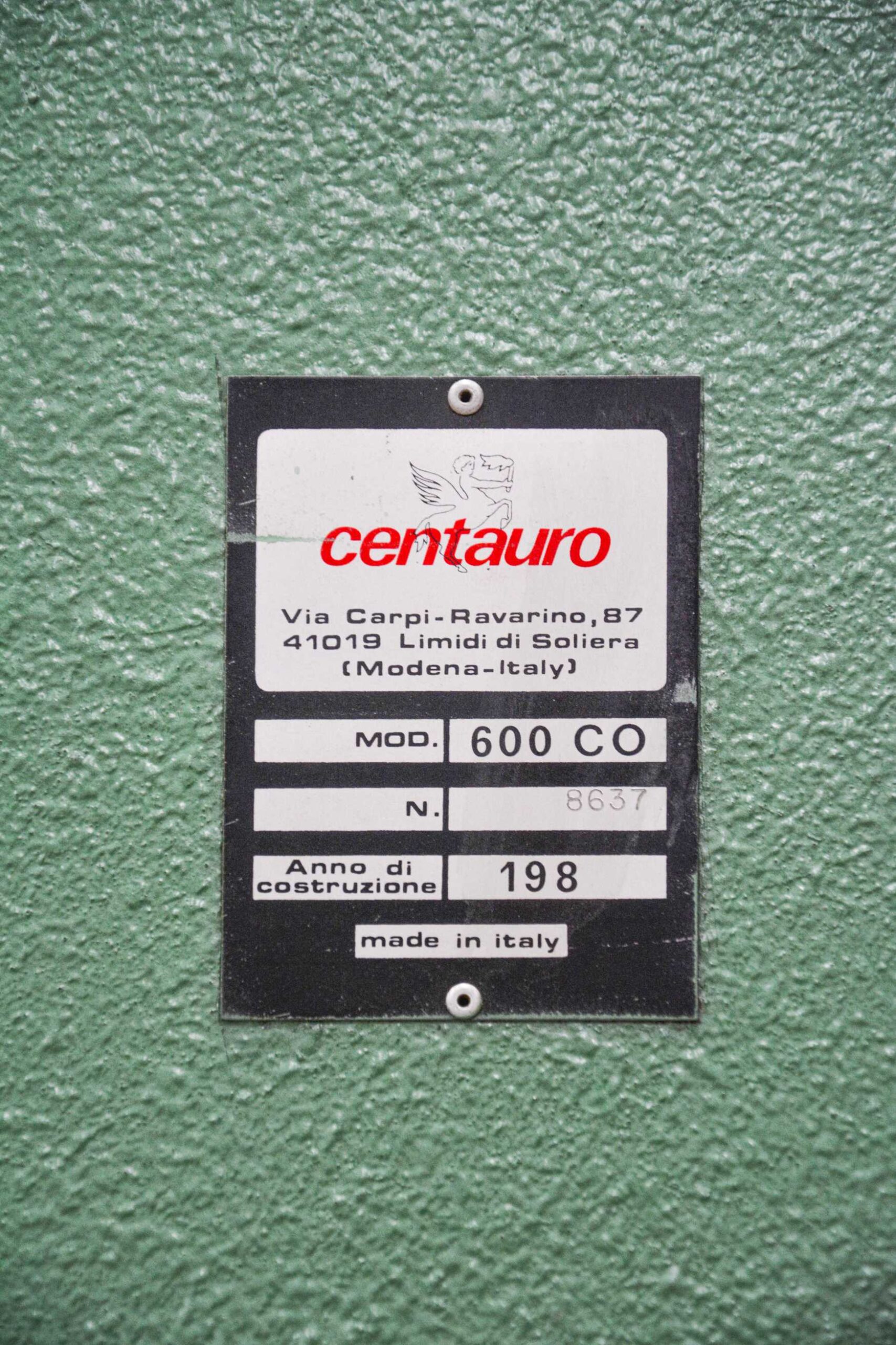 Centauro CO600 Industrial Bandsaw โ Italy (Fully Serviced) - Image 18