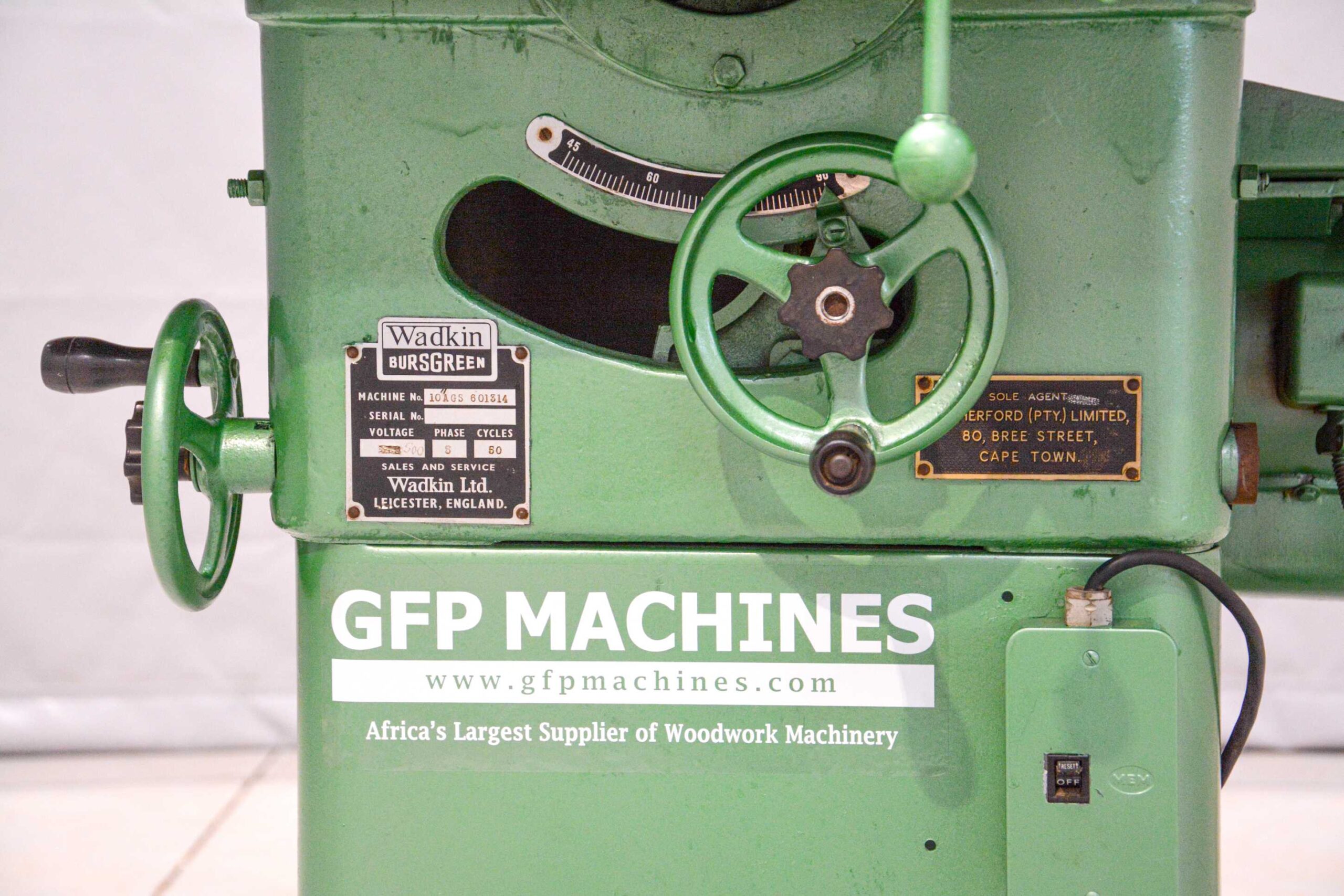 Wadkin Bursgreen 10" Table Saw – England (Fully Serviced) - Image 18