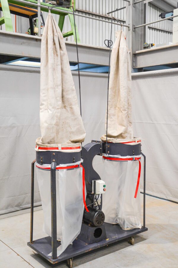 Double Bag Dust Extractor (Fully Serviced) - GFP Woodwork Machinery ...
