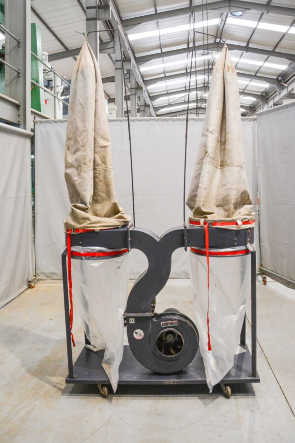 Double Bag Dust Extractor (Fully Serviced) - GFP Woodwork Machinery ...