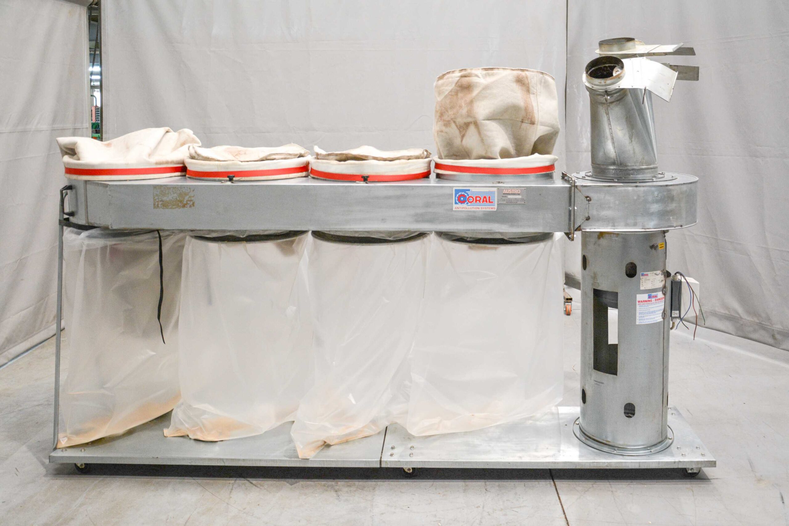 Coral 4-Bag Industrial Dust Extractor โ Italy (Fully Serviced) - Image 8