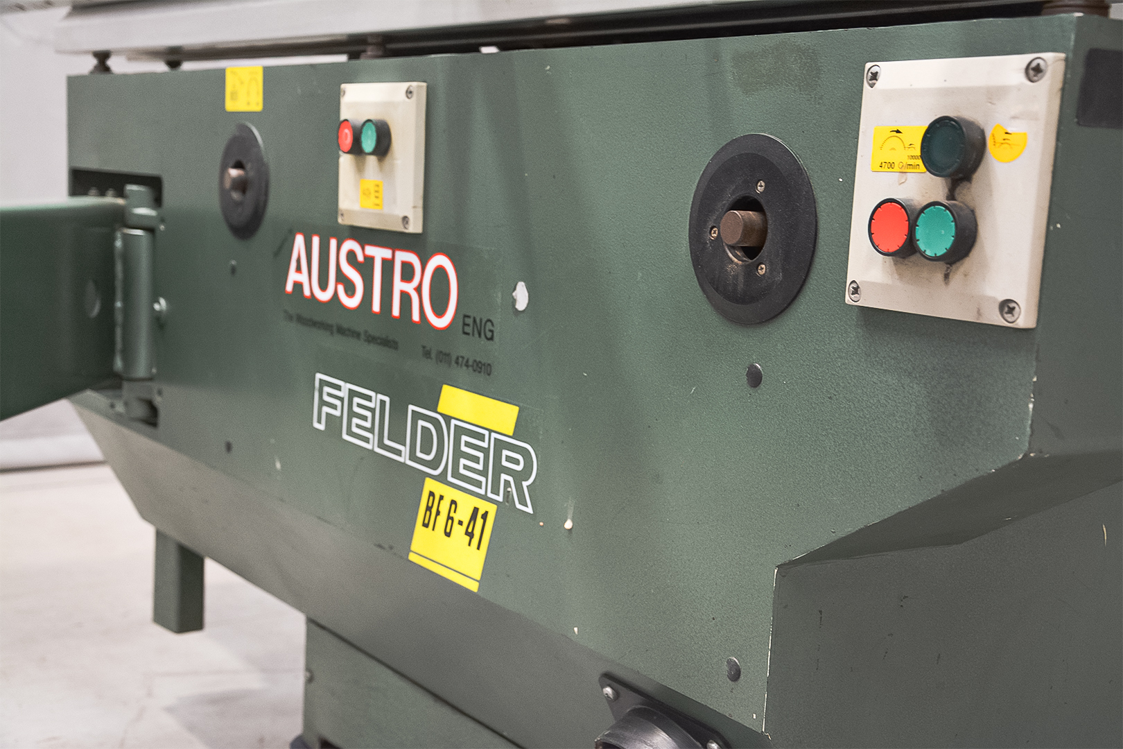 Felder BF6-41 2.45m Sliding Table Combination Machine – Austria (Fully Serviced) - Image 3
