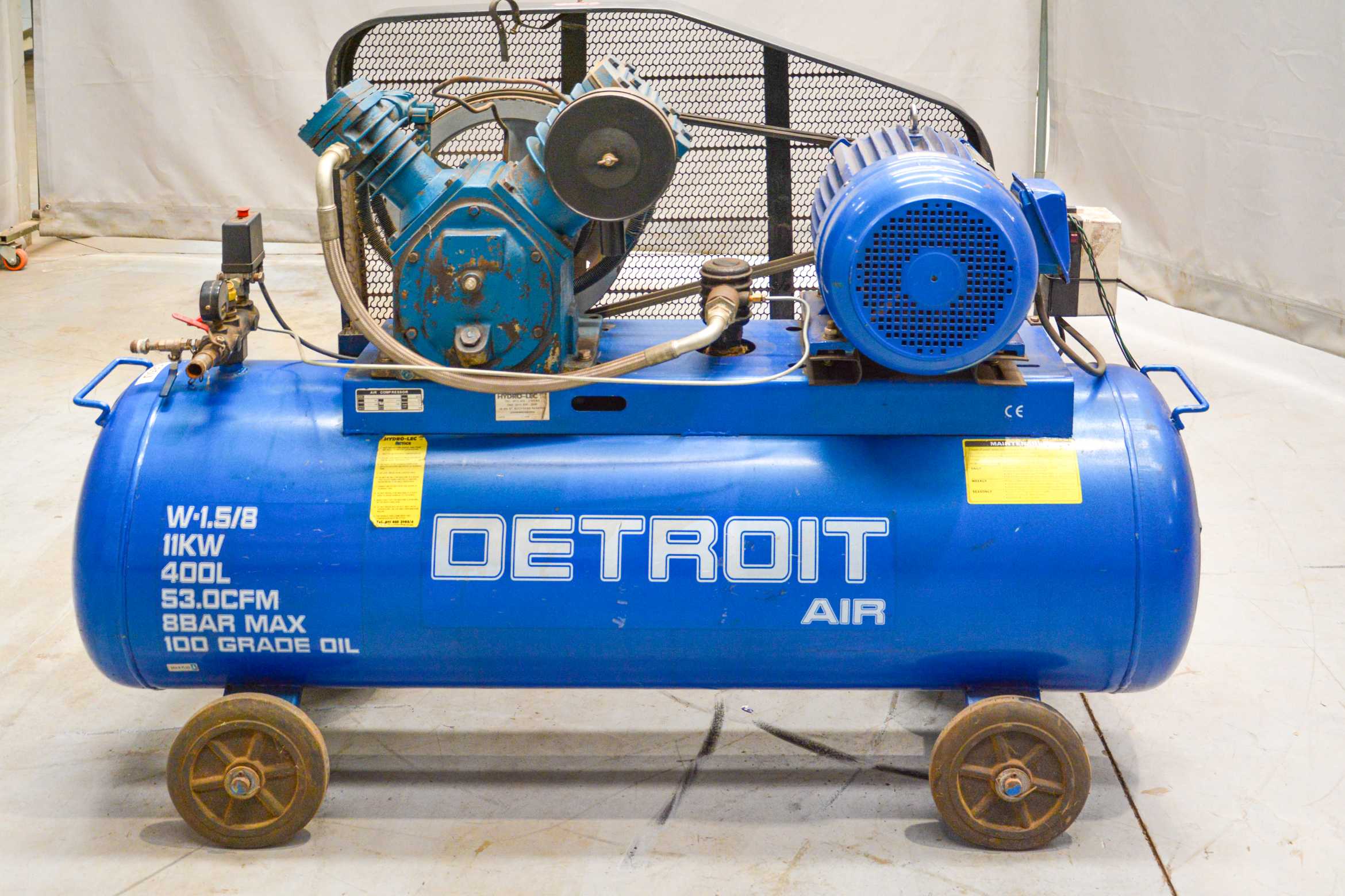 Detroit Air W-1.5/8 Piston Air Compressor โ (Fully Serviced) - Image 2