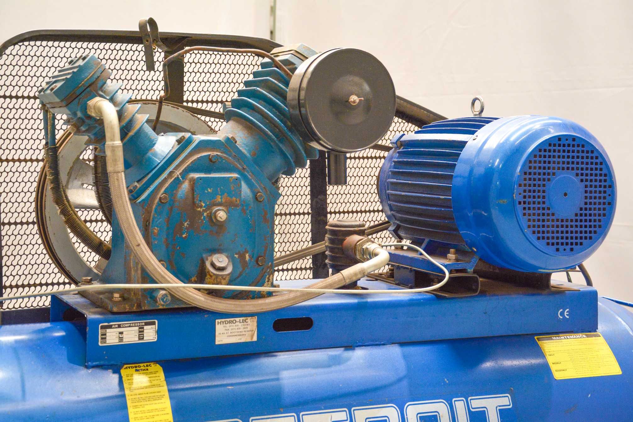 Detroit Air W-1.5/8 Piston Air Compressor โ (Fully Serviced) - Image 12