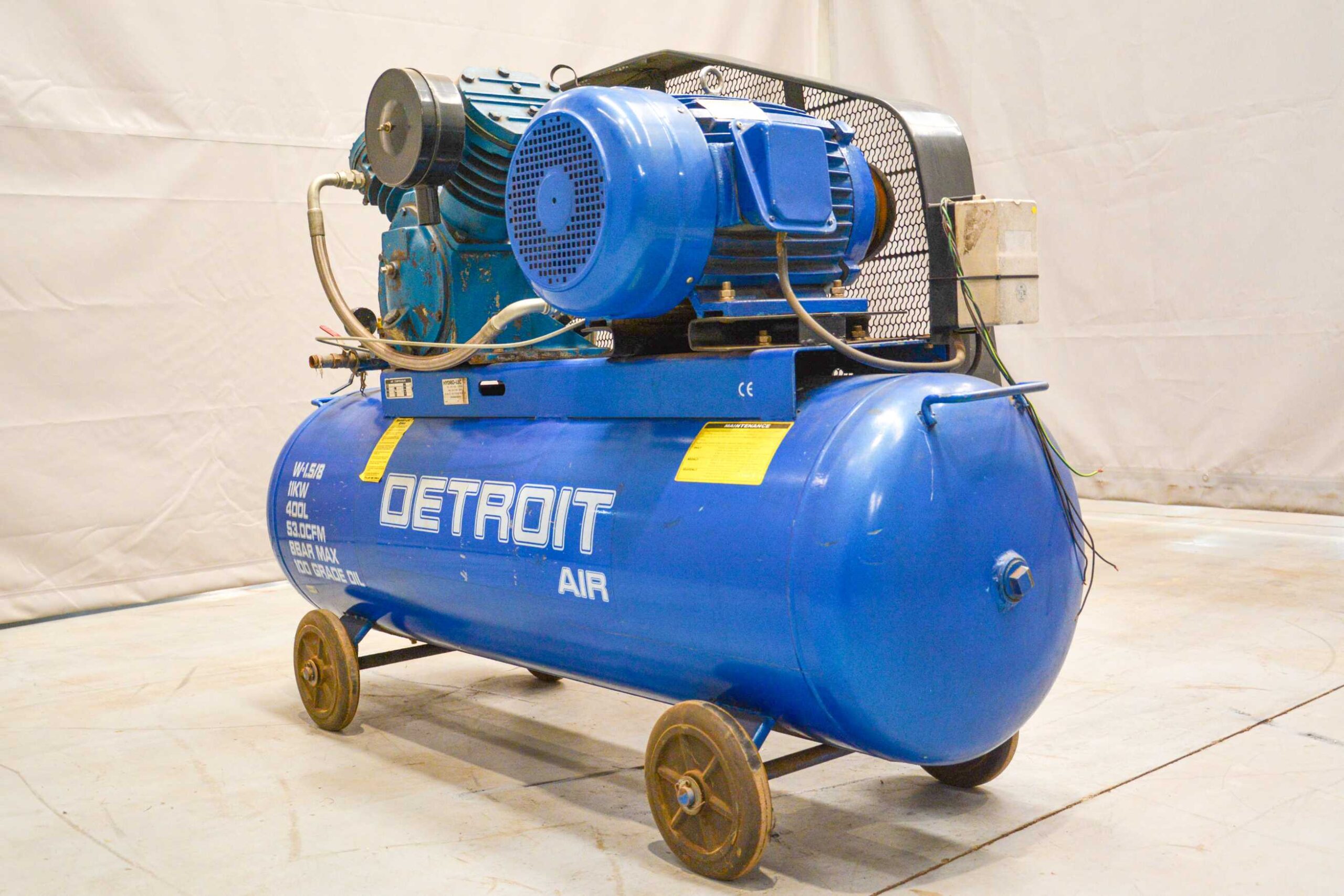 Detroit Air W-1.5/8 Piston Air Compressor โ (Fully Serviced) - Image 3