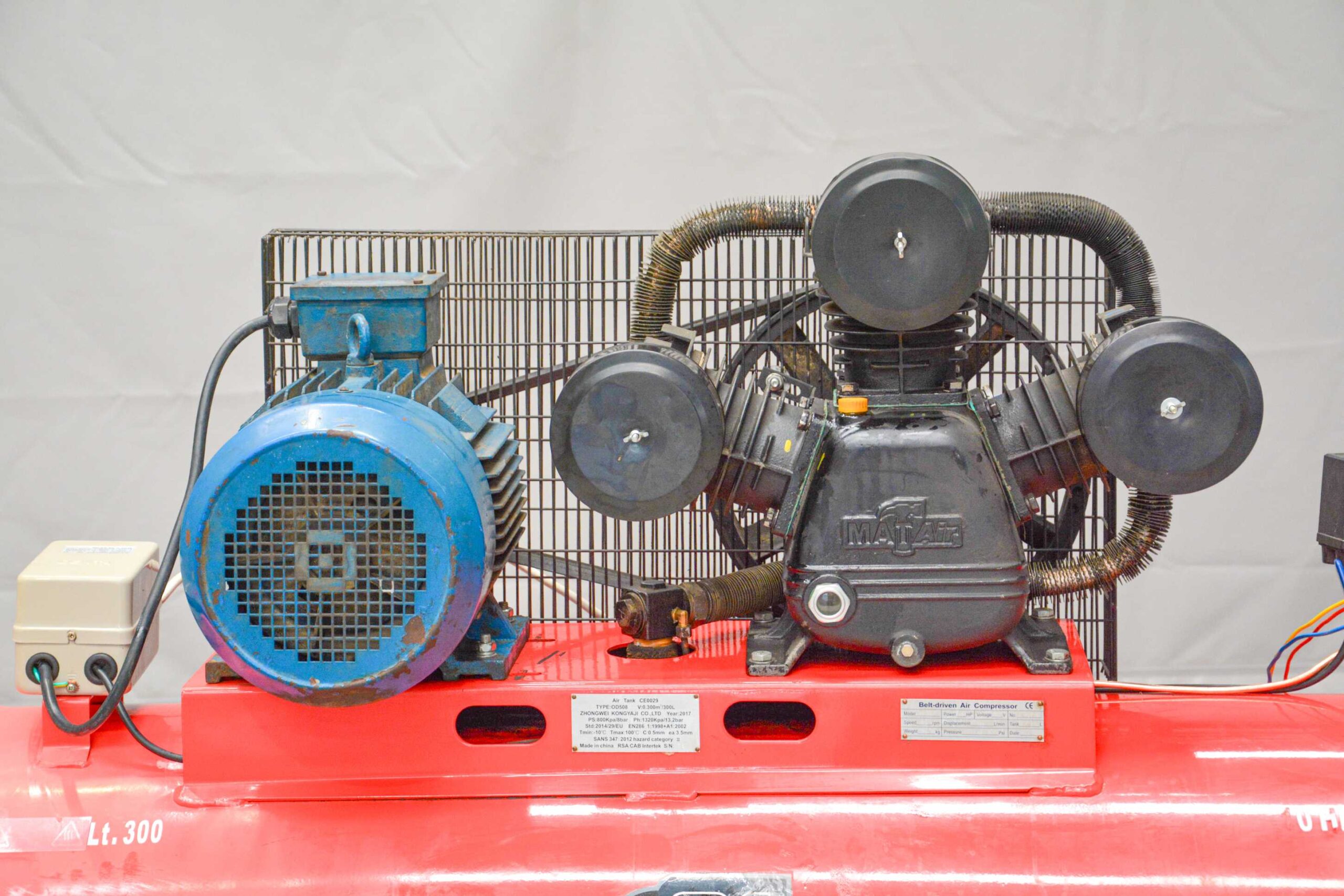 MAT Air 300L Piston Air Compressor โ (Fully Serviced) - Image 3