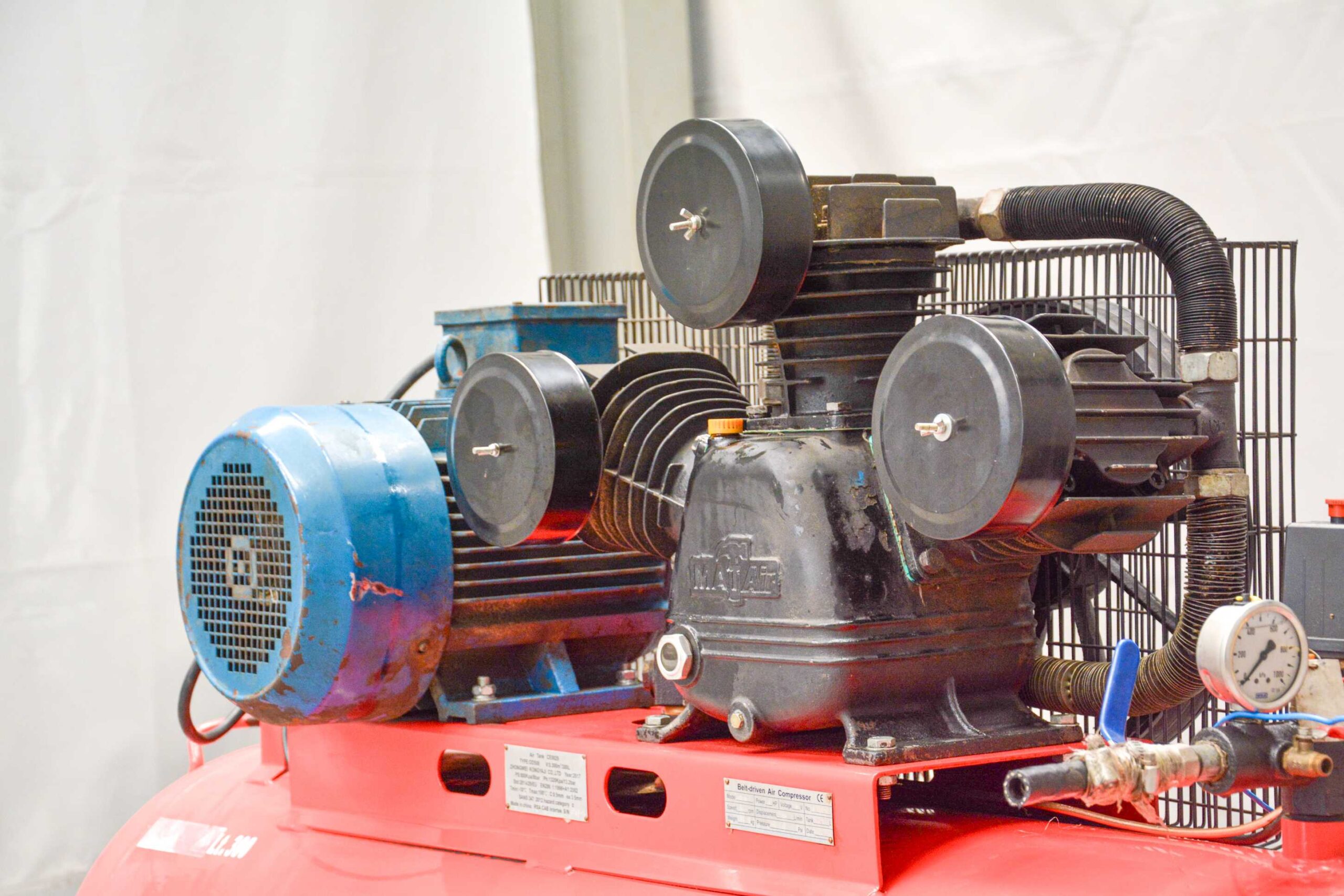 MAT Air 300L Piston Air Compressor โ (Fully Serviced) - Image 4