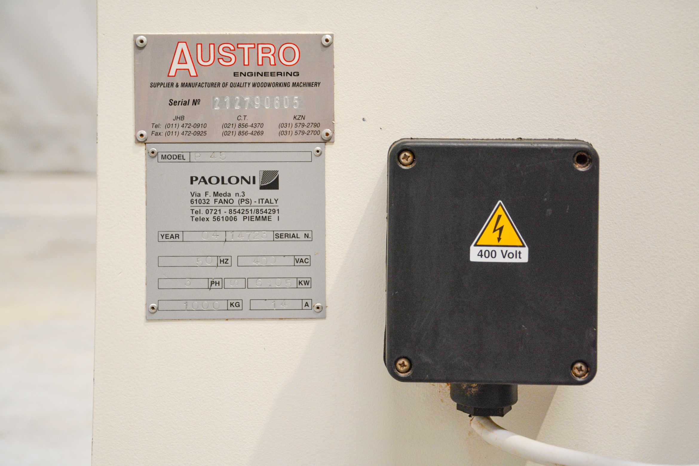 Austro PS 450 Easy Cut Sliding Table Panel Saw (Fully-Serviced) (PS141U) - Image 31