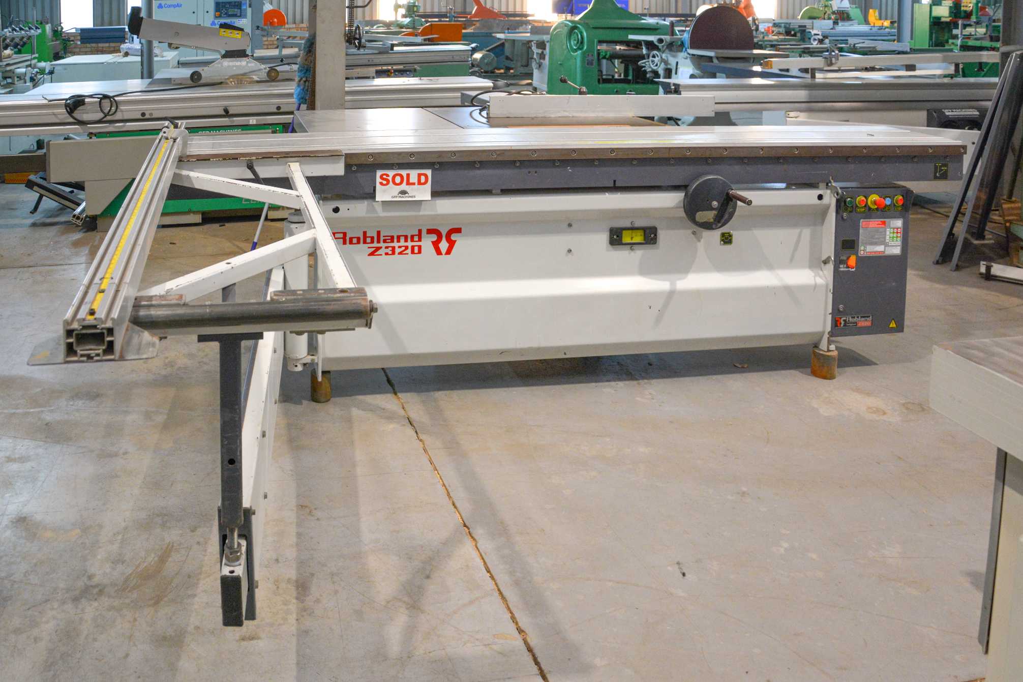 Robland Z320 Sliding Table Panel Saw - Belgium (Fully-Serviced) (PS140U)