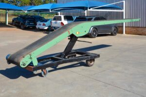 Industrial Mobile Container Loading Conveyor System (CO118U)