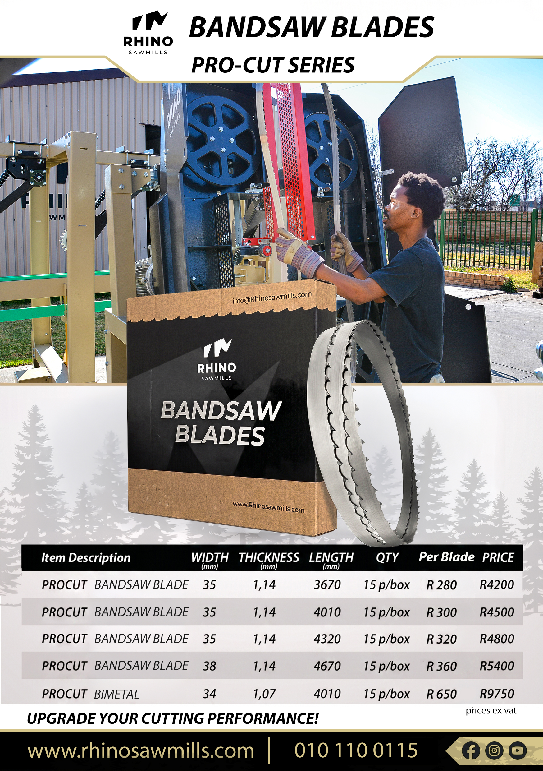 PRO-CUT Bandsaw Sawmill Blades - Image 7