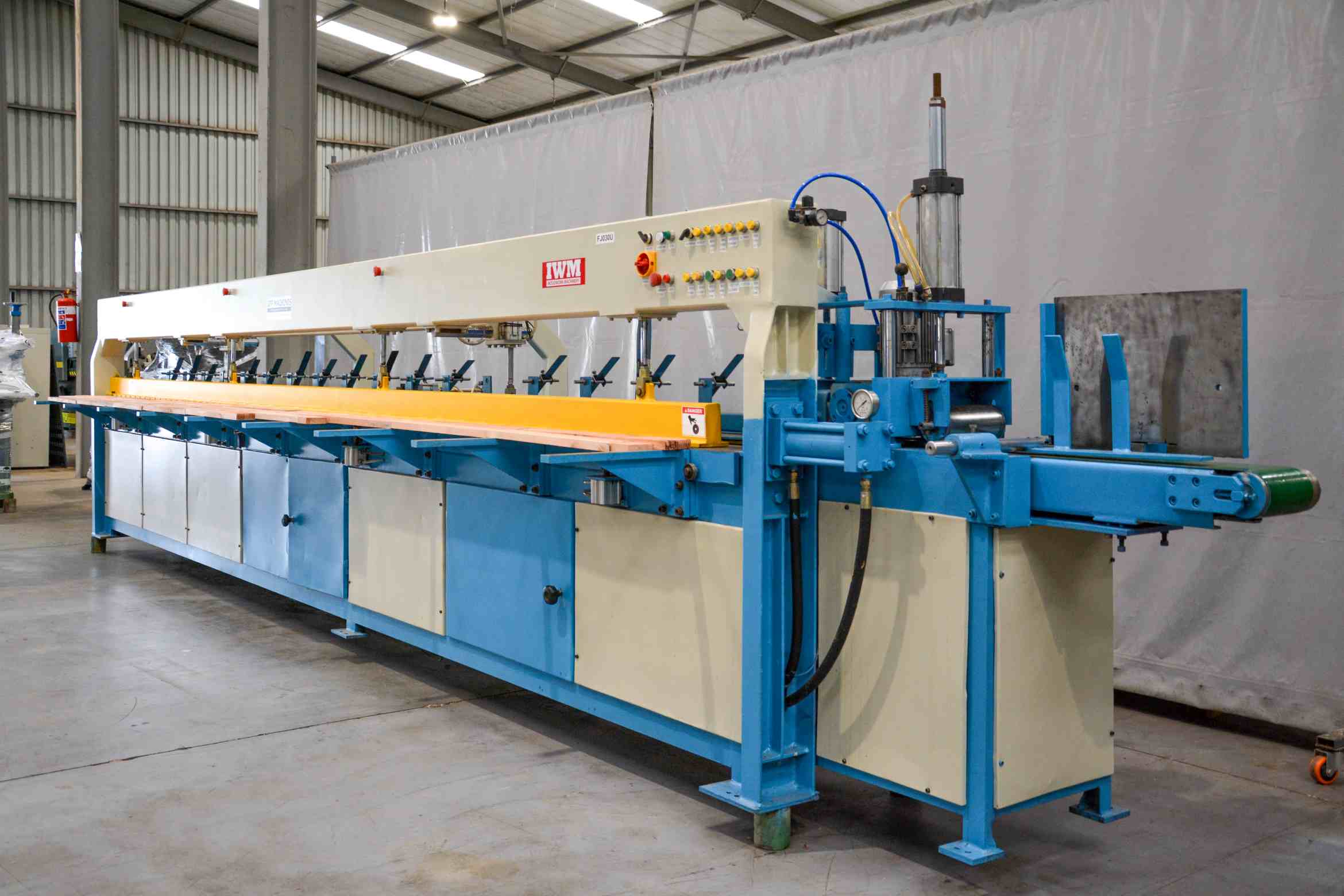 IWM 6m Pneumatic Finger Joint Press (Fully-Serviced) (FJ030U) - Image 20