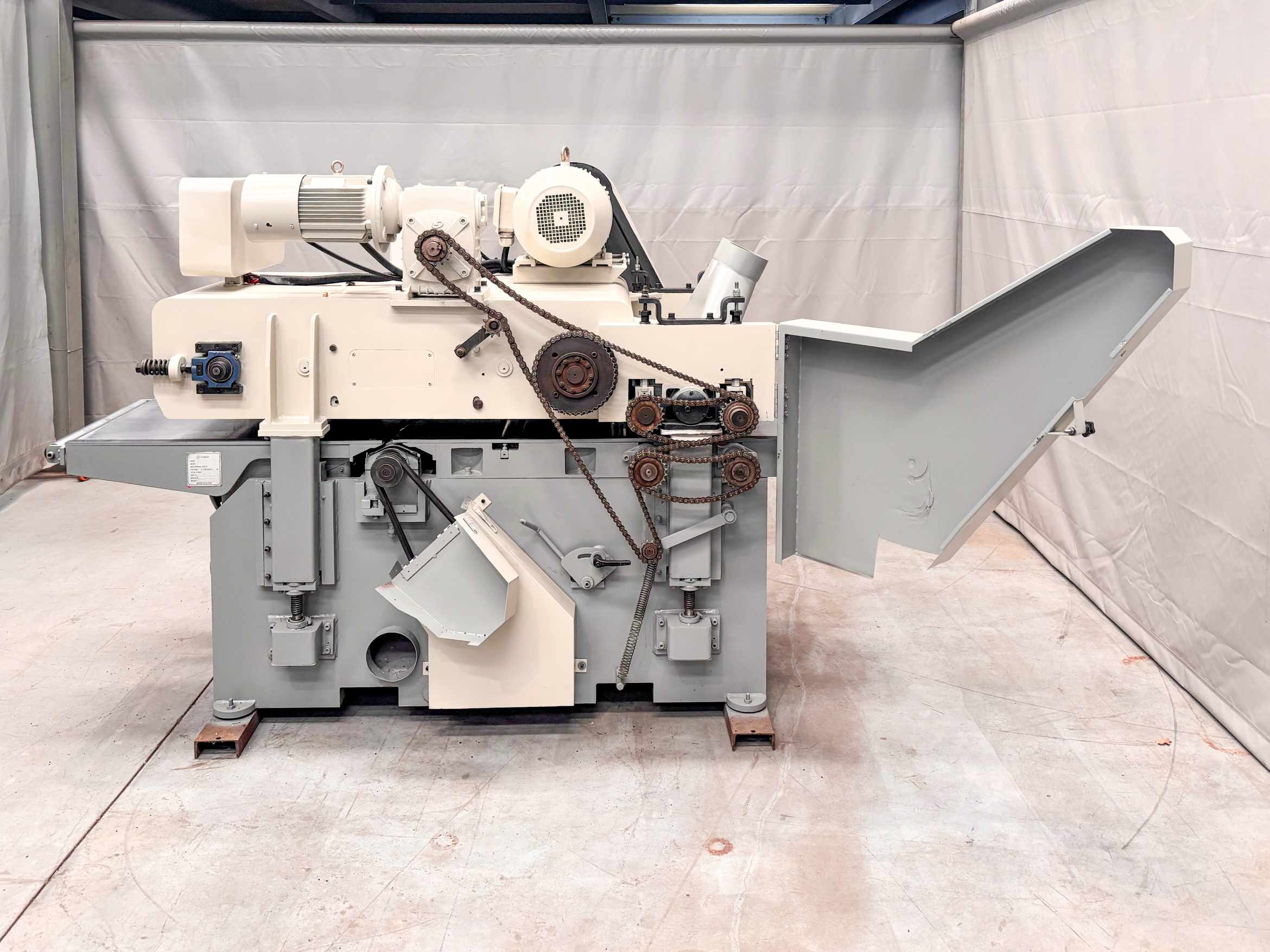 V-Hold MB2061D 610mm Top & Bottom Spiral Cutterhead Planer (Fully-Serviced) (TP24U) - Image 13