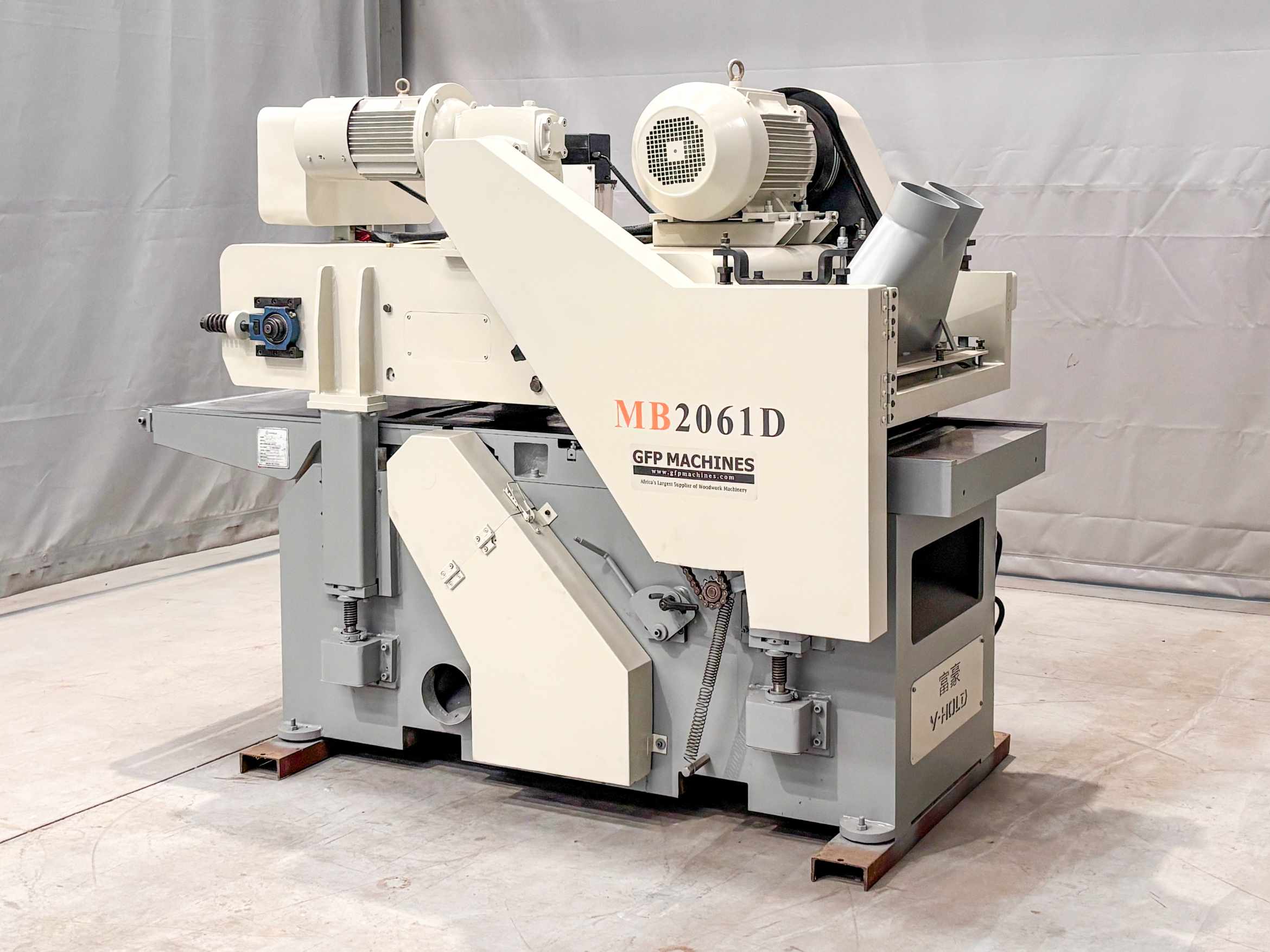 V-Hold MB2061D 610mm Top & Bottom Spiral Cutterhead Planer (Fully-Serviced) (TP24U) - Image 27